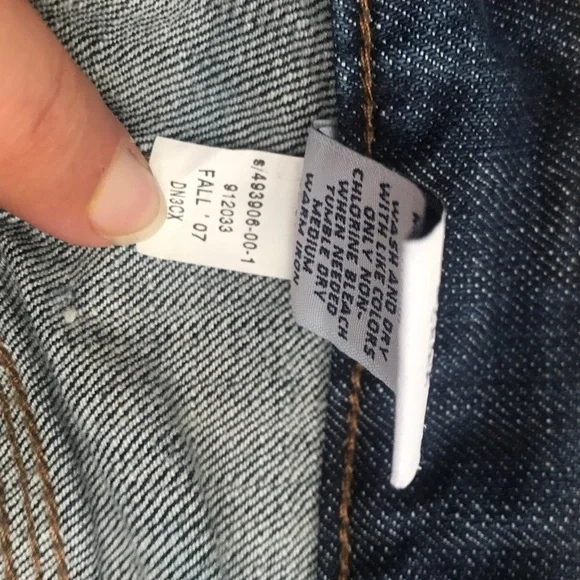 Vintage GAP Denim Mini Skirt Women’s XS 2 0 Blue Jean Skirt Vintage 2007 - Picture 5 of 5